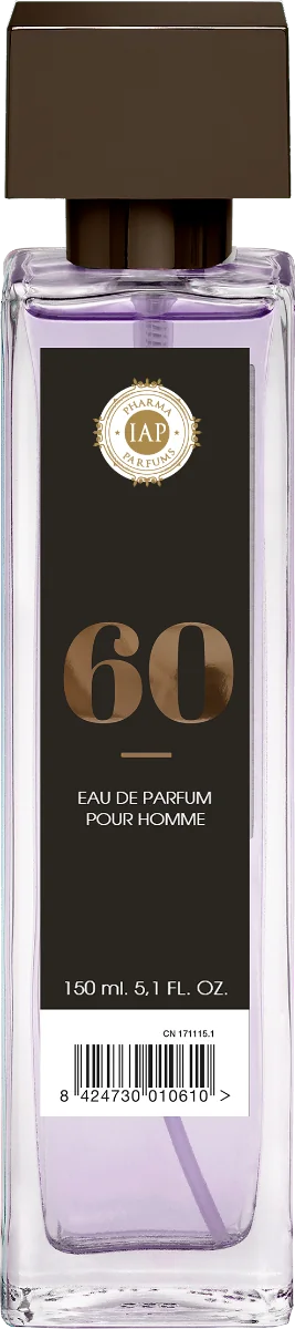 Apa de parfum pentru barbati Nr. 60, 150ml, IAP Pharma