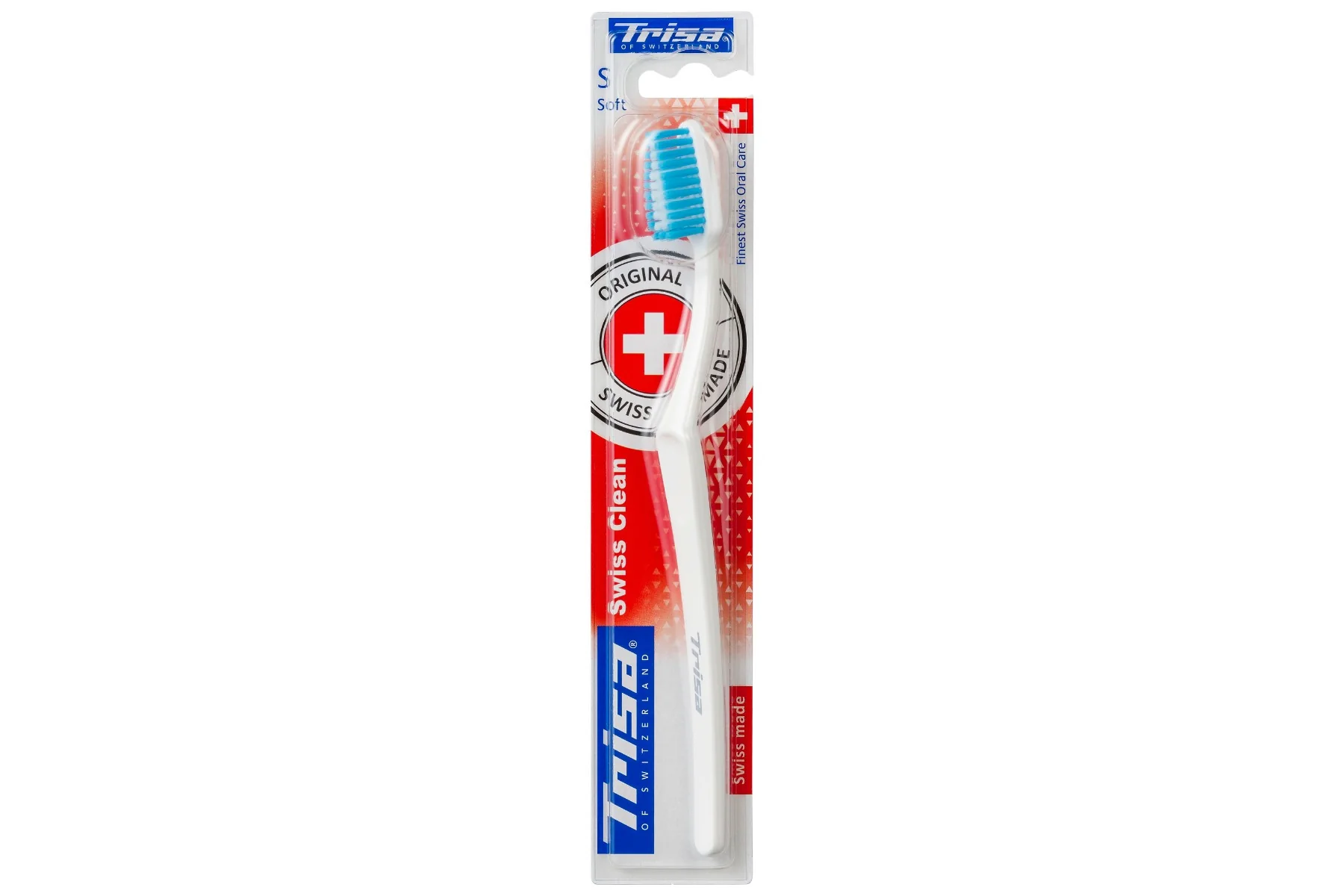 Periuta de dinti Swiss Clean Soft, 1 bucata, Trisa 
