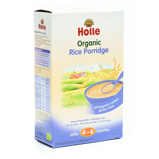 Piure din orez organic, 250g, Holle Baby Food