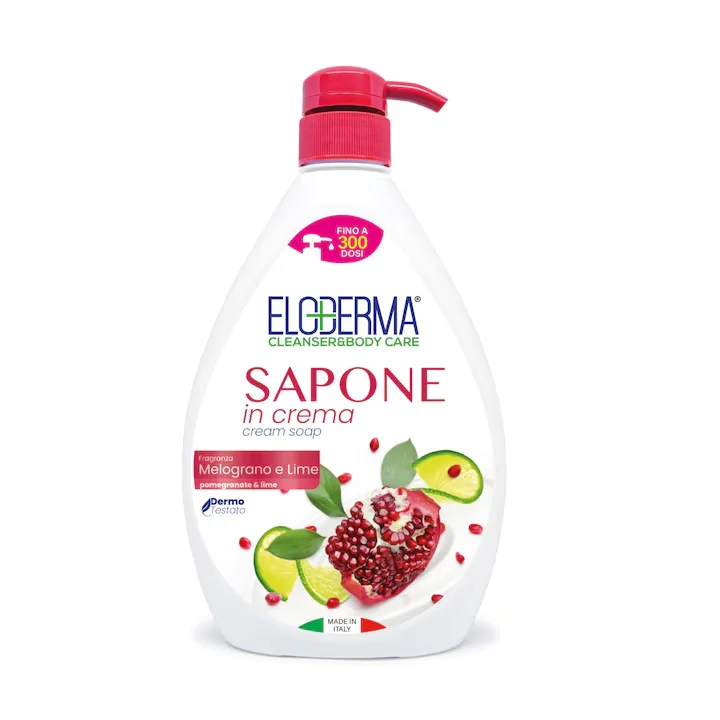 Sapun lichid Rodie si Lime, 1000ml, Eloderma