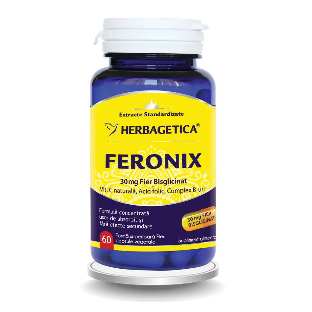 Feronix, 60 capsule, Herbagetica