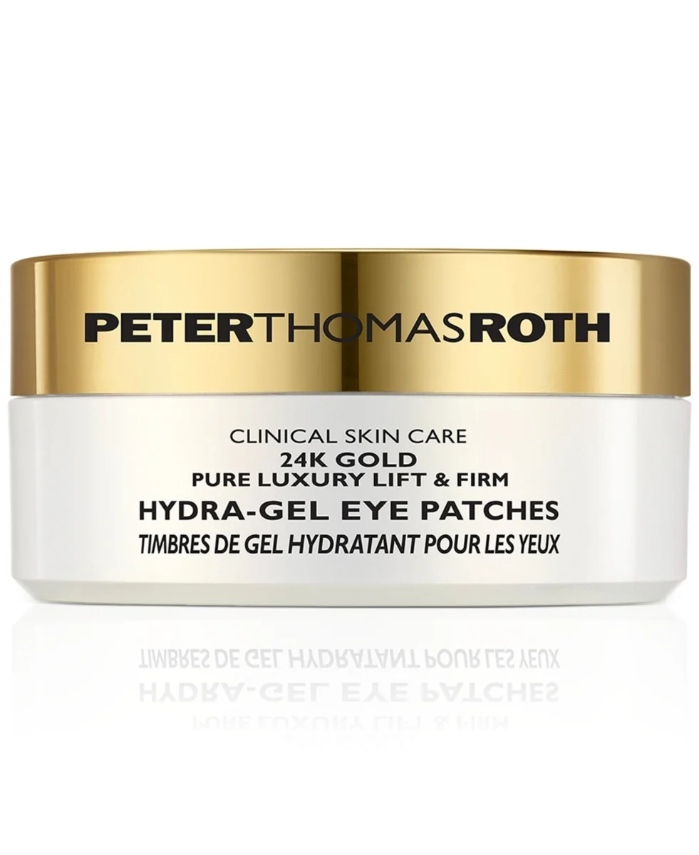 Patchuri cu gel pentru conturul ochilor 24K Gold Firming, 60 bucati, Peter Thomas Roth