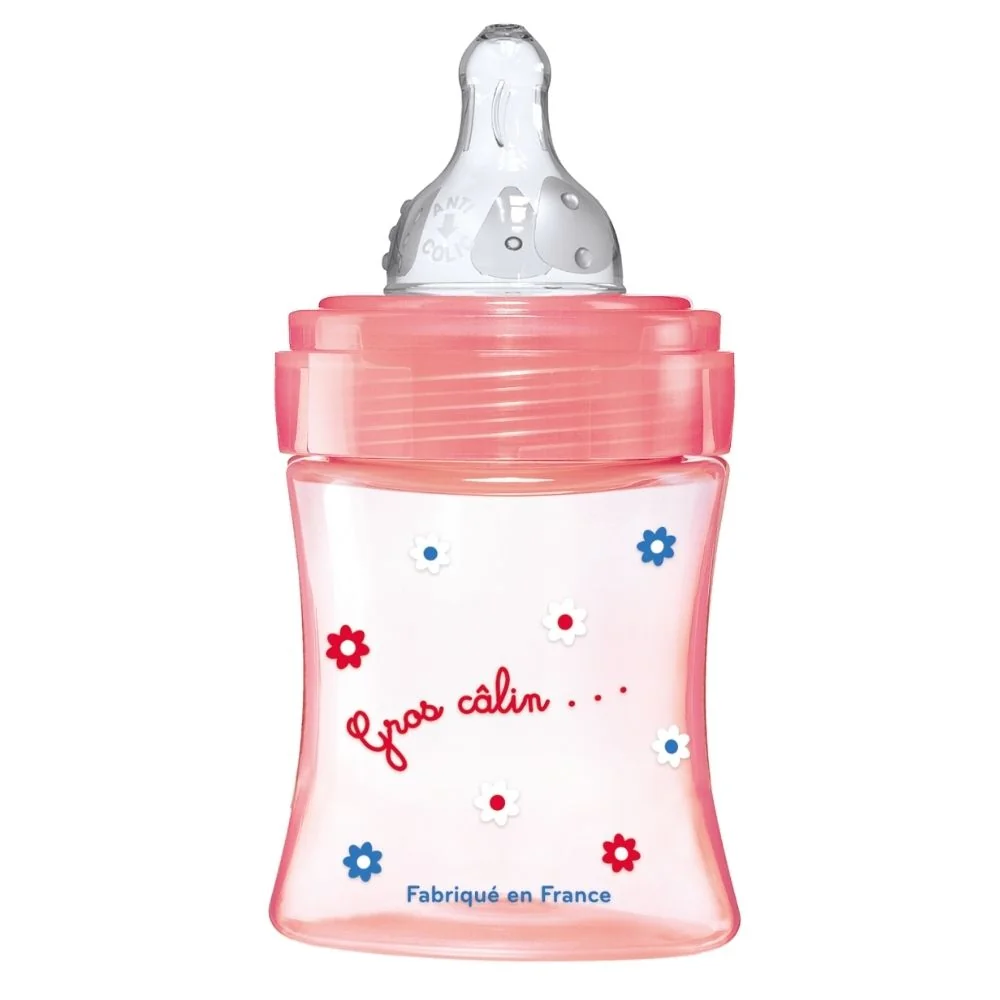 Biberon pentru initiere anti-colici 0-6 luni Debit 1 Papusa, 150ml, Dodie