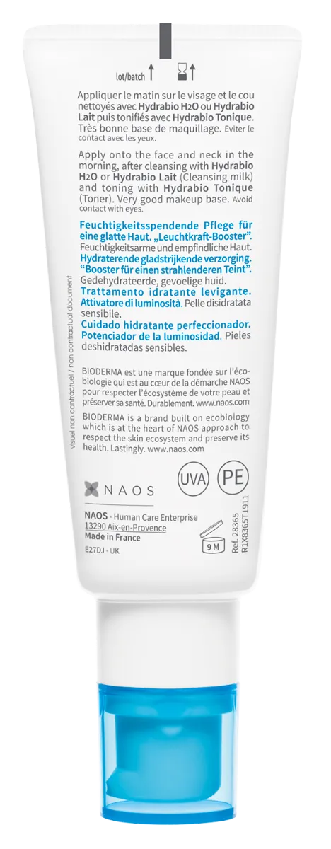 Crema hidratare anti-imbatranire Hydrabio Perfecteur SPF30, 40ml, Bioderma 