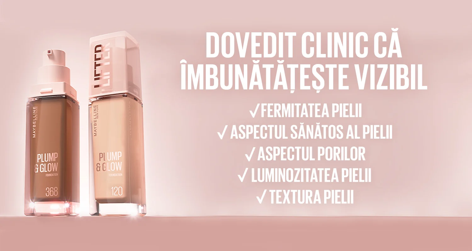 Fond de ten, cu beneficii dovedite pentru fermitate, luminozitate si textura pielii. Fond de ten, cu beneficii dovedite pentru fermitate, luminozitate si textura pielii.
