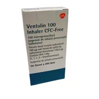 Ventolin Inhaler 100mcg/doza, 200 doze, GSK