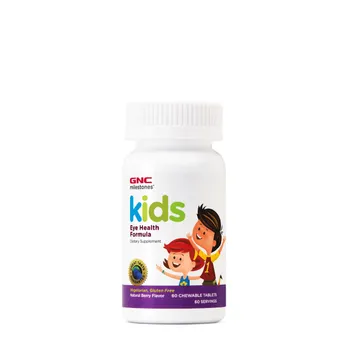 Formula pentru copii sanatate vizuala cu aroma de fructe de padure, 60 tablete, GNC 