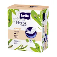 Absorbante Herbs Panty Sensitive Patlagina, 60 bucati, Bella