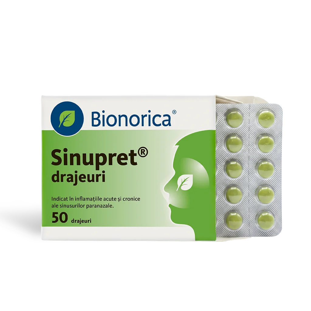 Sinupret, 50 drajeuri, Bionorica