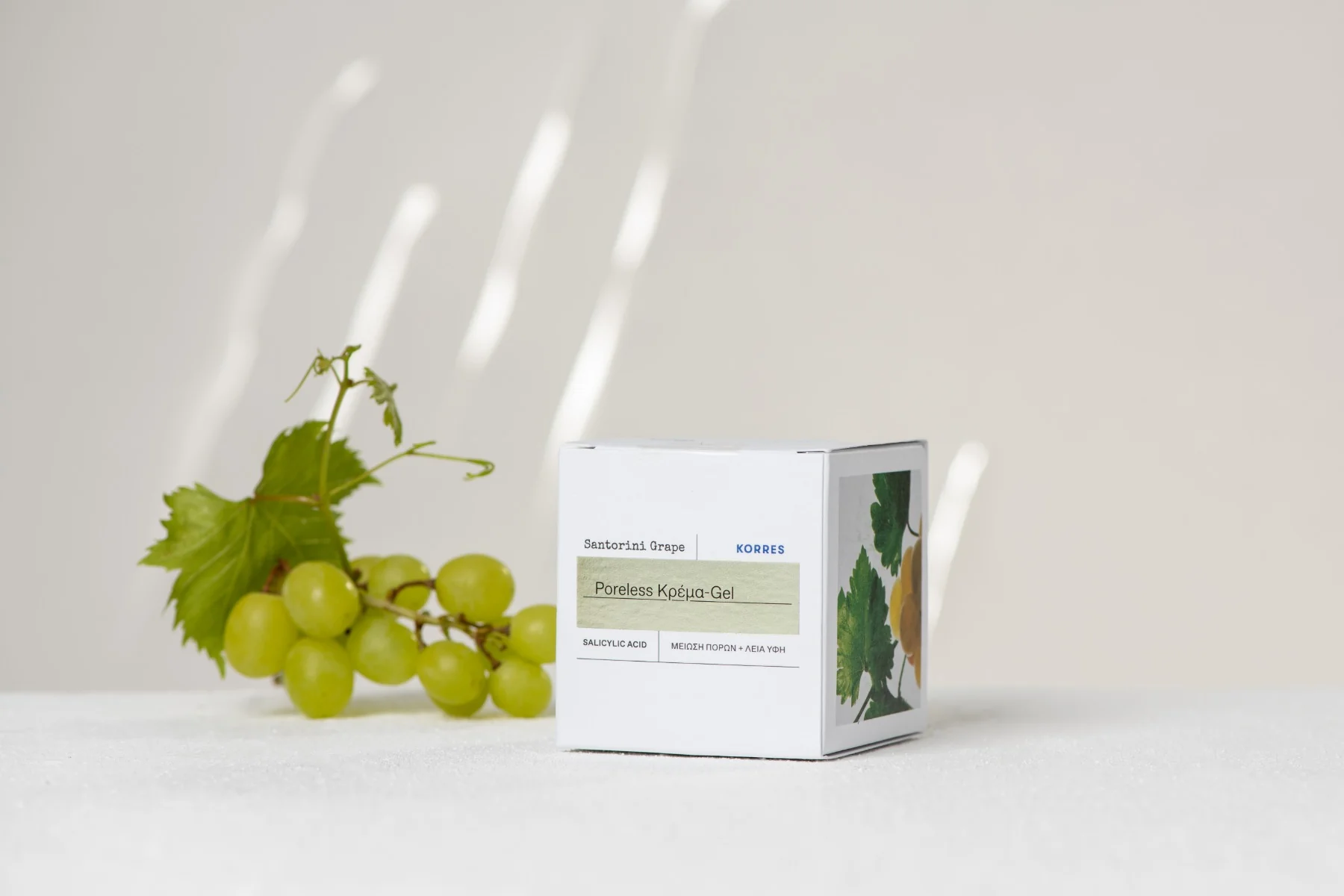 Crema pentru estomparea porilor Poreless Skin Cream Santorini Grape, 40ml, Korres
