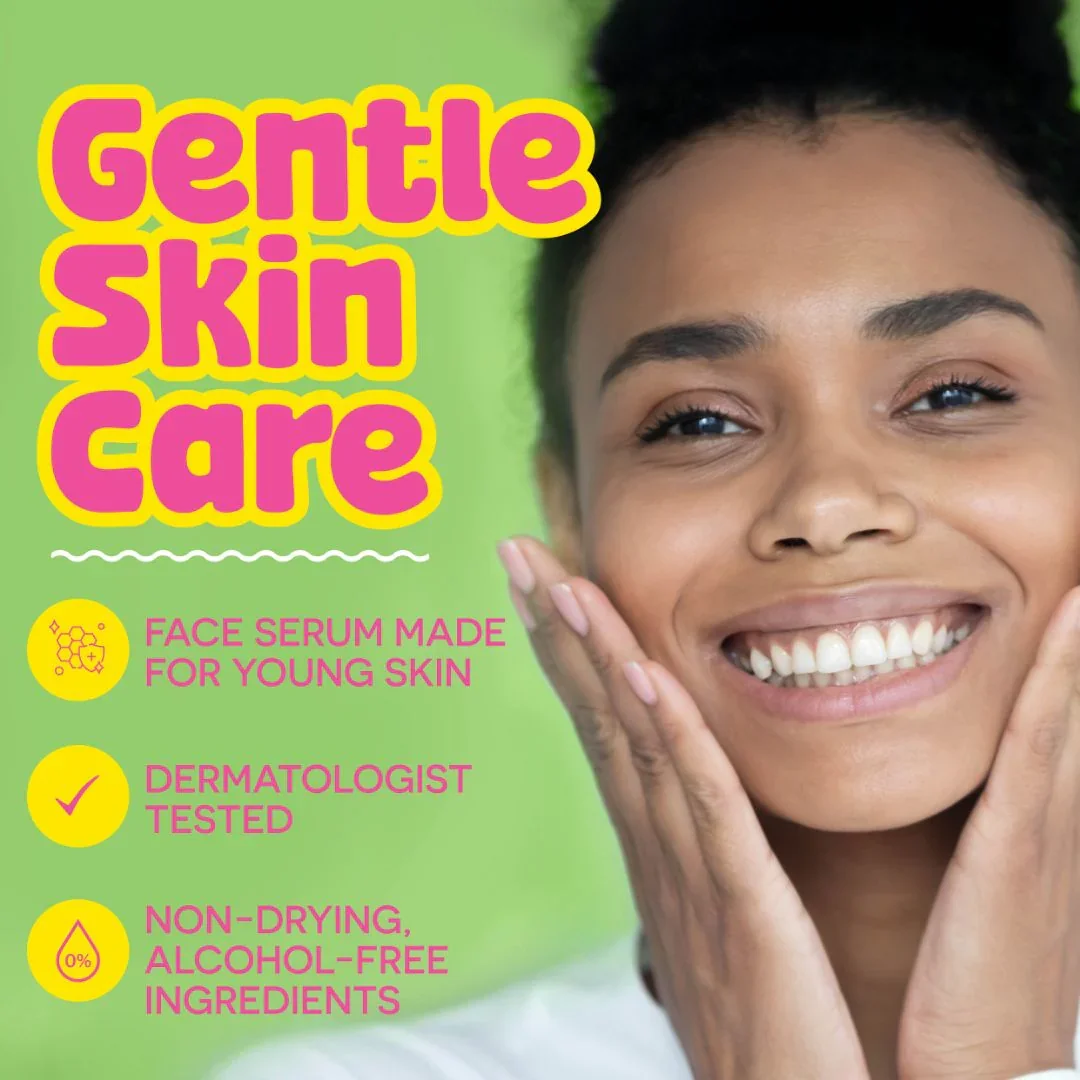 Ser facial iluminator cu Vitamina C pentru adolescenti si tineri, 40ml, BeYoutiful