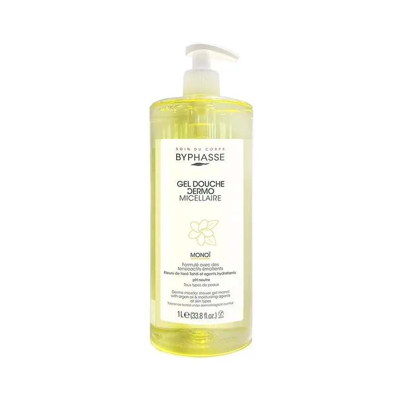 Gel de dus Dermo Micellaire Monoi, 1l, Byphasse