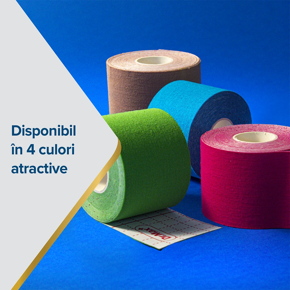 Dr. Max Banda Kinesio Verde 5 cm x 5 m, 1 bucata