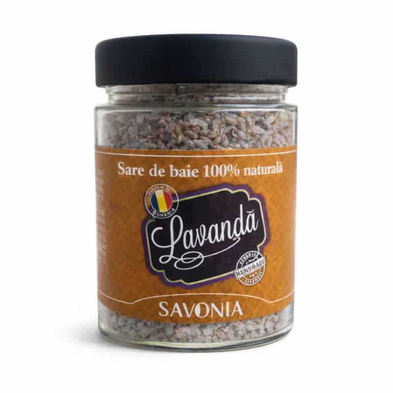 Sare de baie cu lavanda, 350g, Savonia
