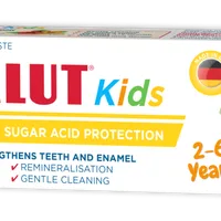 Pasta de dinti pentru copii de la 2-6 ani protectie anticarie si zaharuri, 55ml, Lacalut