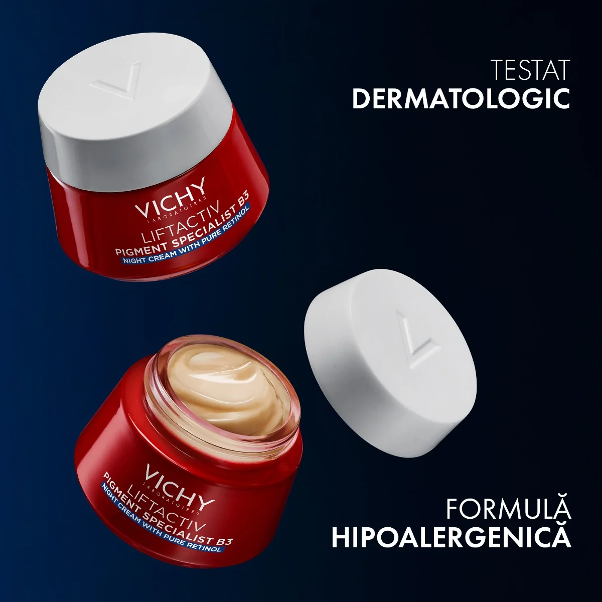 Crema de noapte cu retinol Liftactiv B3, 50ml, Vichy