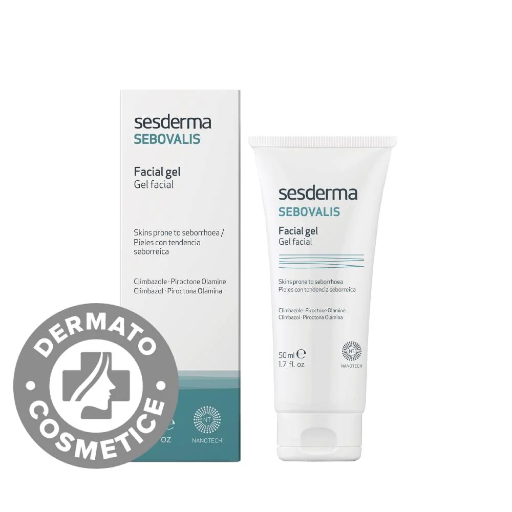 Gel de fata Sebovalis, 50ml, Sesderma