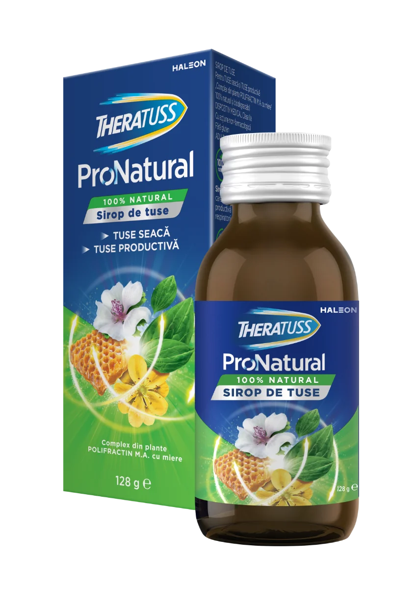 Sirop Theratuss ProNatural, 128g, Haleon