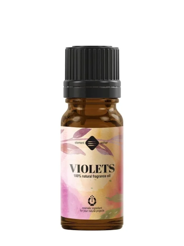 Ulei parfumant natural de violete, 9g, Ellemental