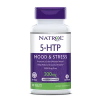 Supliment alimentar 5-HTP 200 mg Mood & Stress Natrol, 30 tablete, GNC