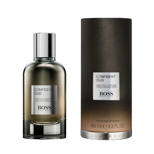 Apa de parfum pentru barbati The Collection Confident Oud, 100ml, Hugo Boss