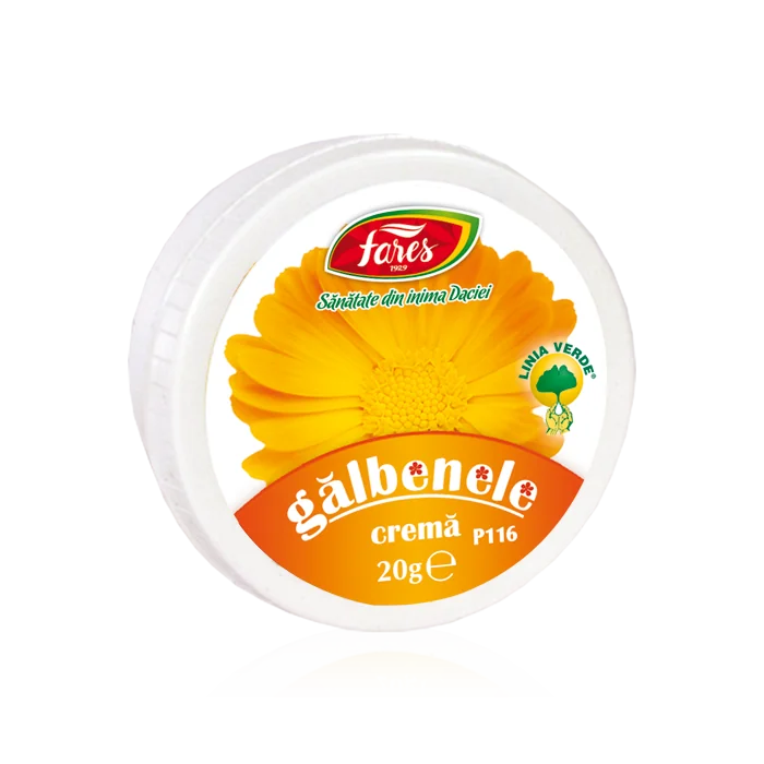 Crema de galbenele, 20g, Fares