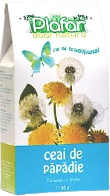 Ceai herba de papadie, 50g, Plafar