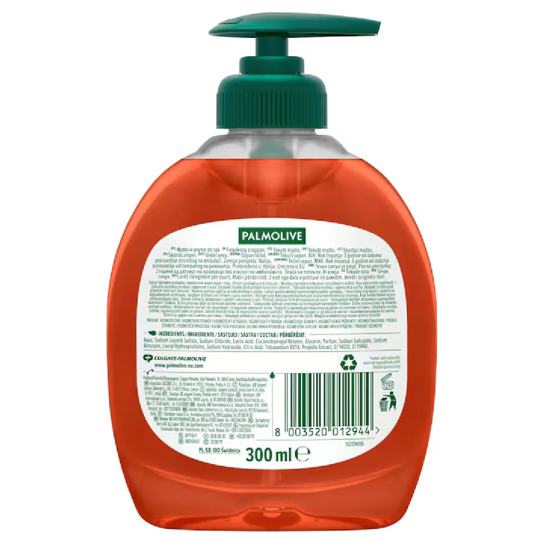 Sapun lichid Hygiene Plus Propolis, 300ml, Palmolive