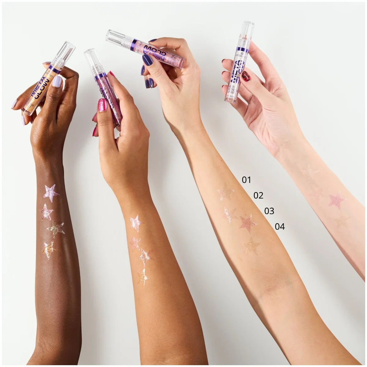 Luciu de buze Meta Glow Multi-Reflective Lipgloss 01 - Cyber Space, 3ml, Essence