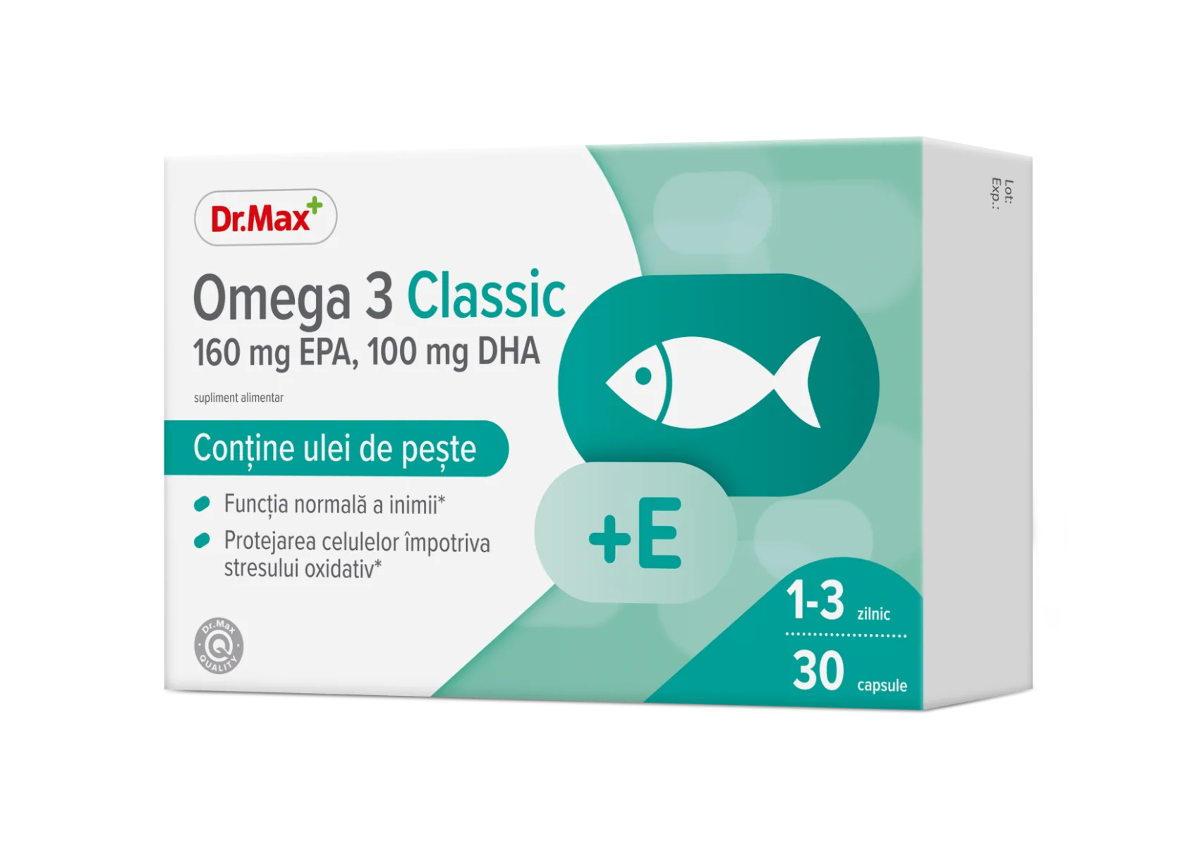 Dr. Max Omega 3 Classic, 30 comprimate moi 