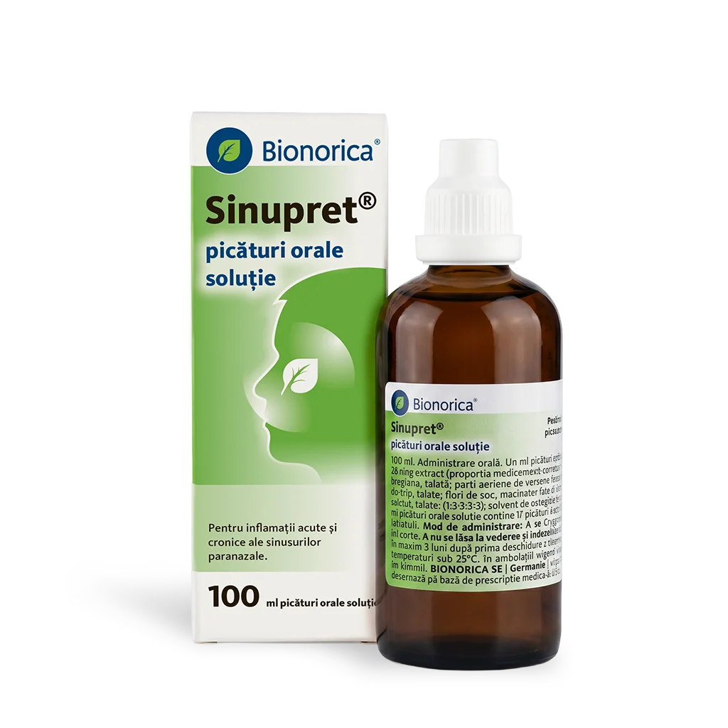 Sinupret solutie, 100 ml, Bionorica