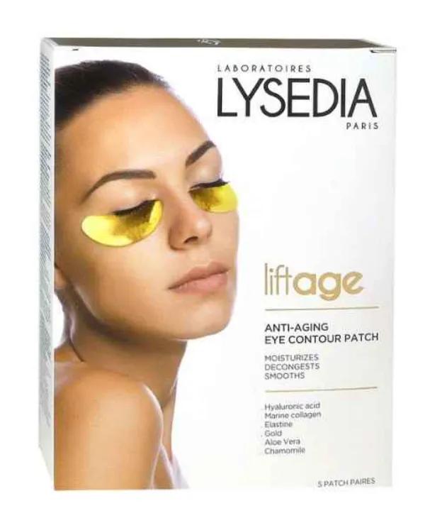 Masca-patch antirid pentru conturul ochilor Liftage, 1 bucata, Lysedia