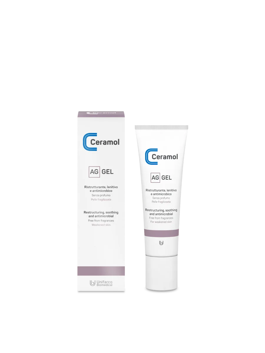 Gel reparator pentru piele fragila AG, 30ml, Ceramol