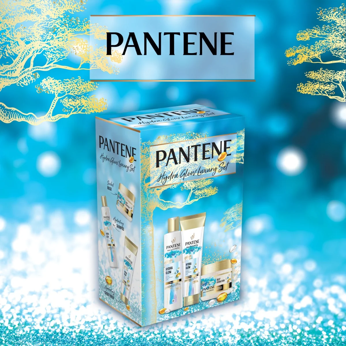 Set Miracles Hydra Glow Pantene Pro-V, Pantene