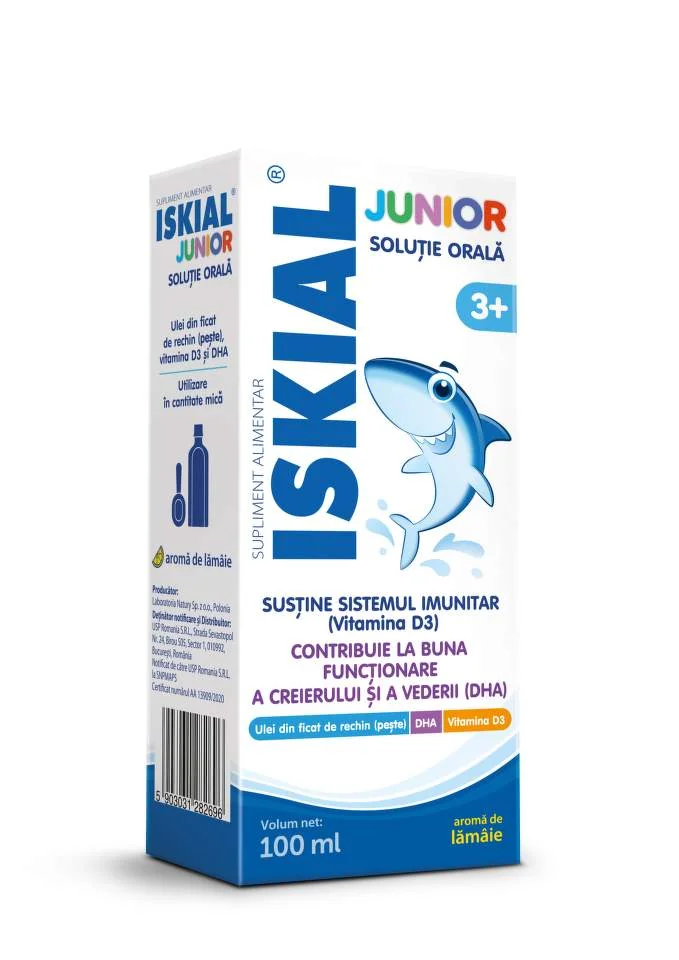 Iskial Junior solutie orala, 100ml, USP