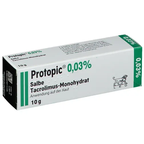 Protopic 0.03% unguent, 10g, Leo Pharma 