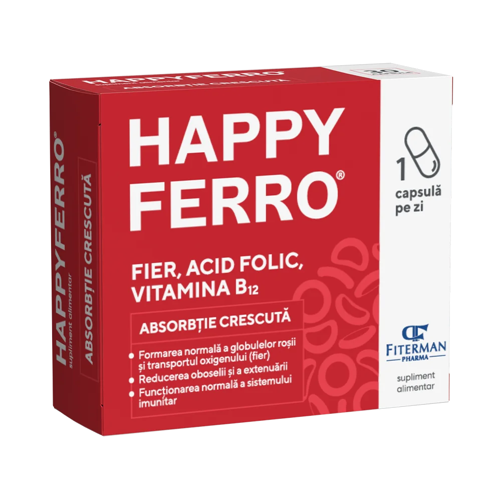 Happy Ferro, 30 capsule, Fiterman