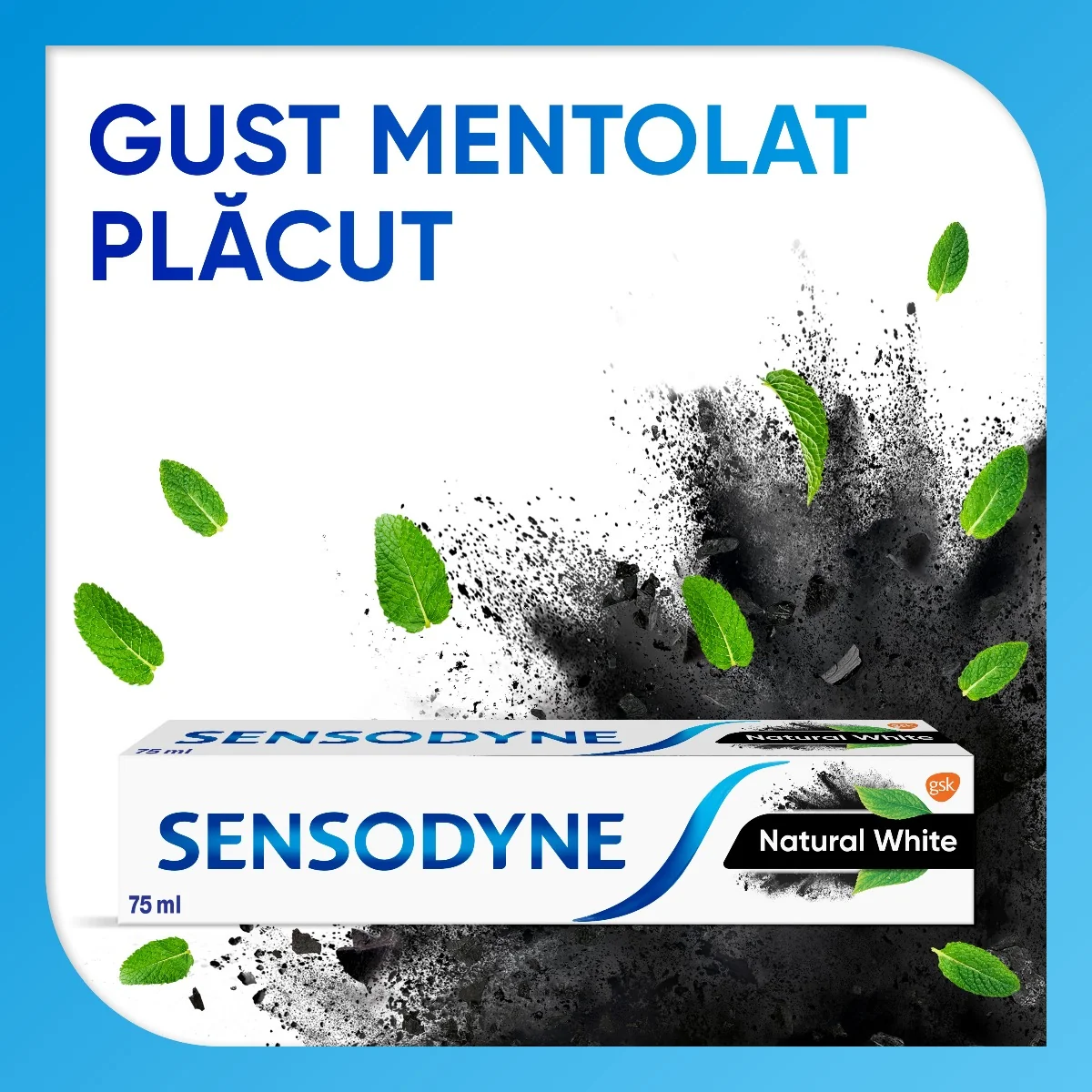 Pasta de dinti Natural White, 75ml, Sensodyne