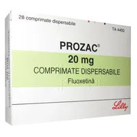 Prozac 20mg, 28 comprimate dispersabile, Eli Lilly