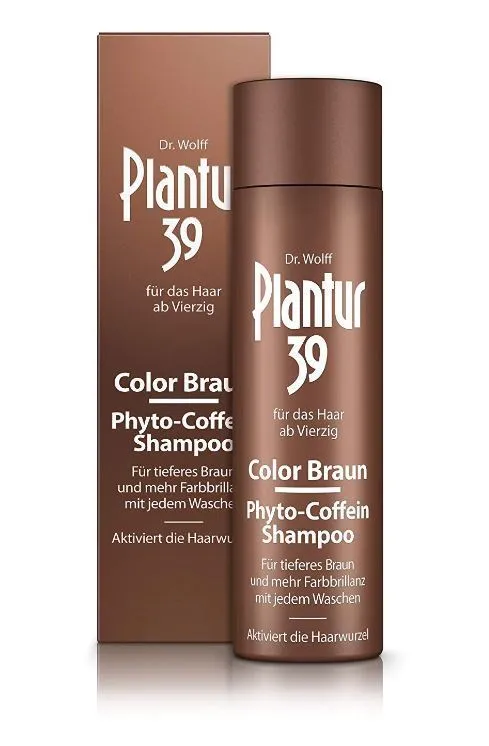 Sampon Color Brown Phyto-Caffeine Plantur 39, 250ml, Dr. Kurt Wolff