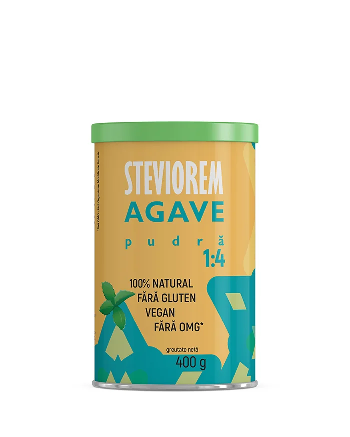 Agave Pudra 1:4, 400g, Steviorem