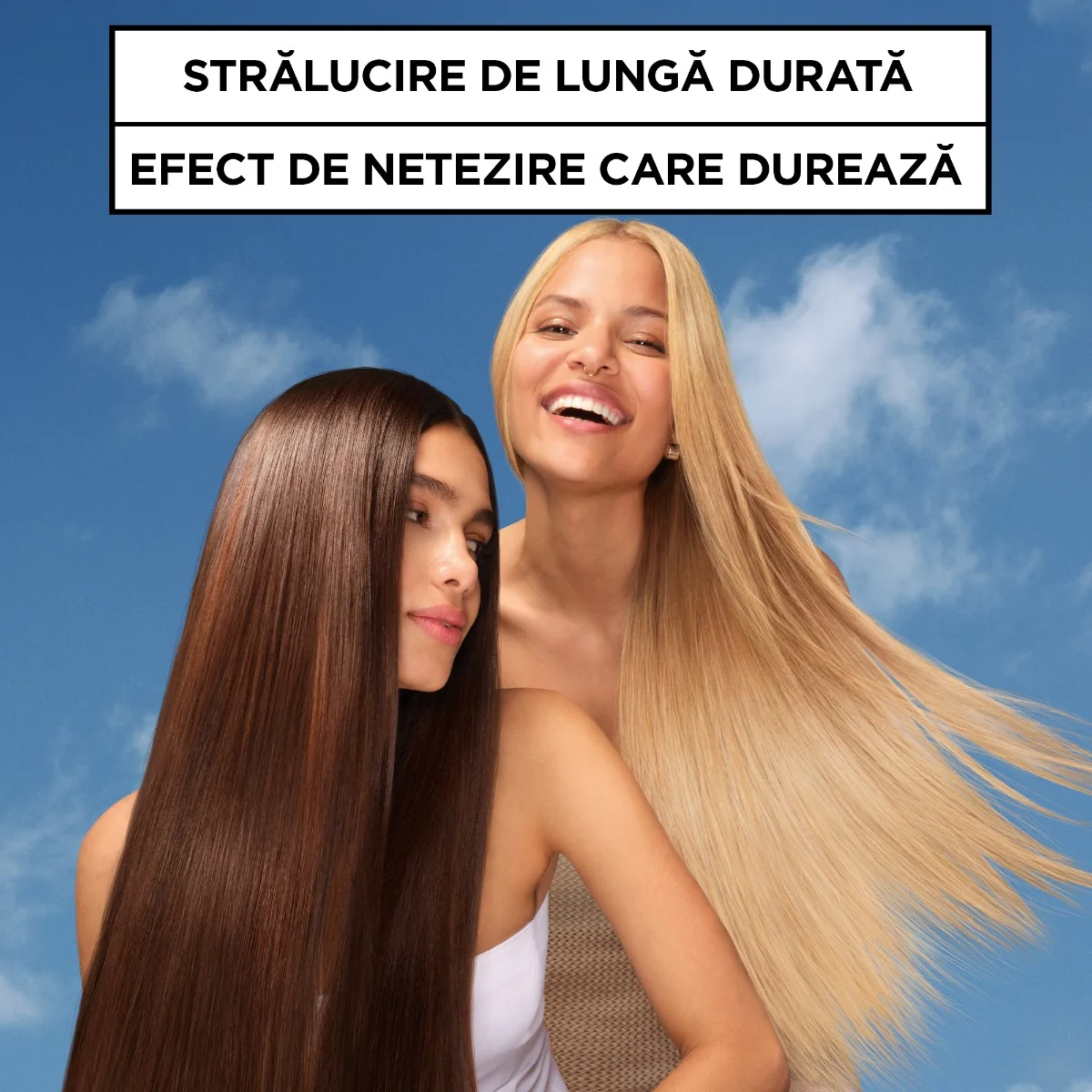 Balsam pentru par neted si stralucitor Fructis Keratin Sleek, 200ml, Garnier