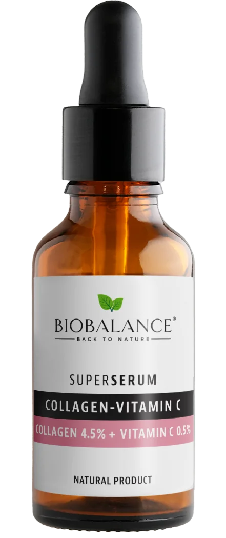 Ser de fata Collagen C + Vitamin C Collagen 4.5% + Vitamin C 0.5%, 30ml, Bio Balance