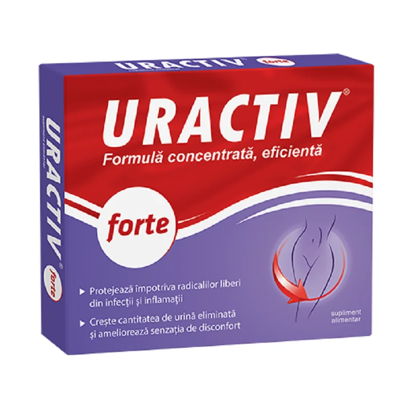 Uractiv forte, 20 capsule, Fiterman Pharma