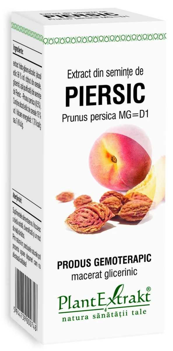 Extract din seminte de piersic, 50ml, PlantExtrakt