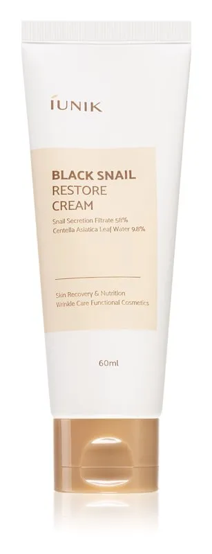 Crema de fata regeneranta Black Snail, 60ml, iUNIK