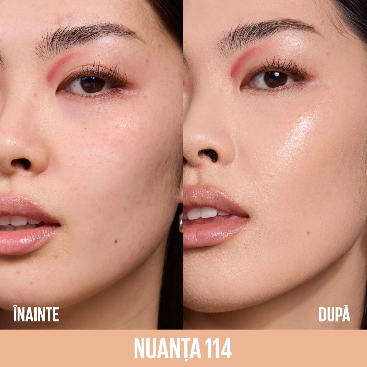 Fond de ten Lifter Plump & Glow Nr. 114, 30ml, Maybelline