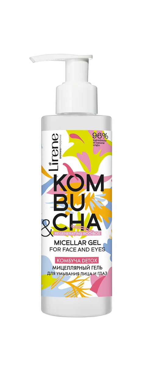 Gel micelar Eco Kombucha, 190ml, Lirene