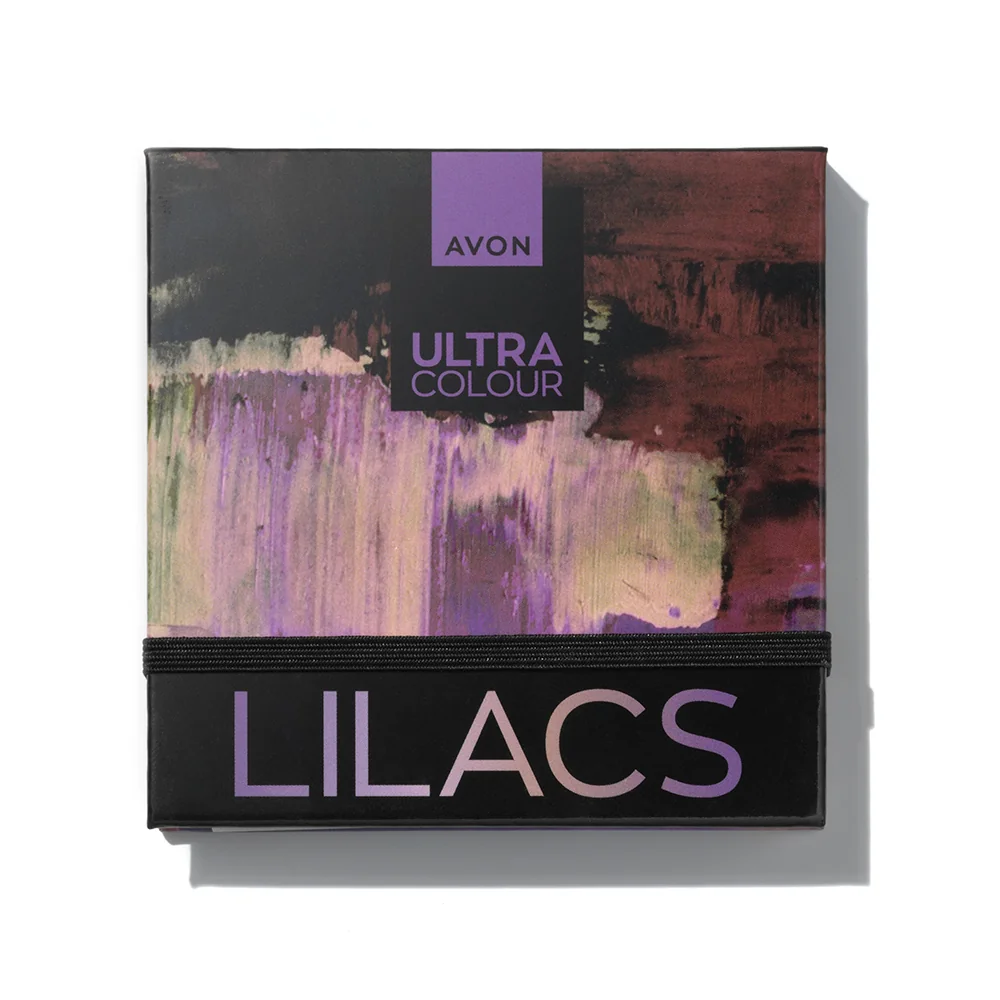 Paleta de farduri de pleoape Ultra Colour Lilacs, 6.3g, Avon