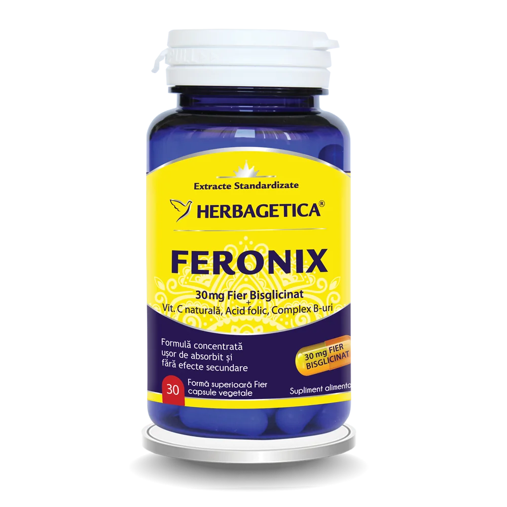 Feronix, 30 capsule, Herbagetica